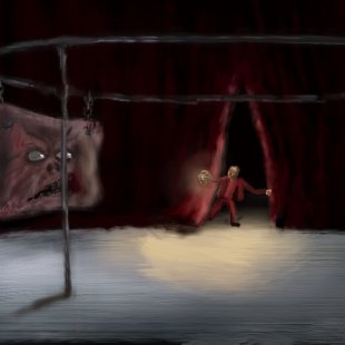 "...where two Worlds collide behind the curtains." (June 6th 2014)