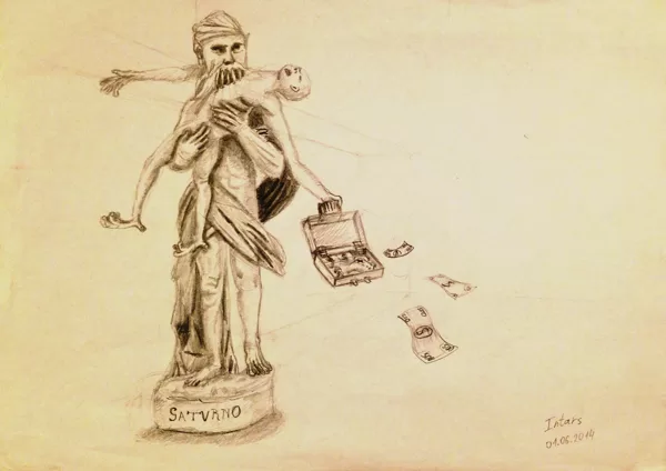 "Saturn Who Eats Horrible ChildMan" (June 2014)