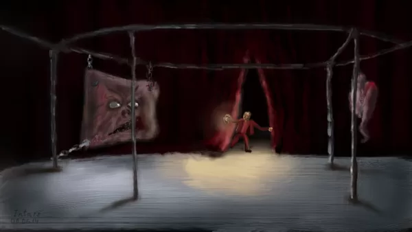 "...where two Worlds collide behind the curtains." (June 6th 2014)